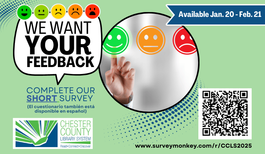 Tell us how we are doing! Take the CCLS Customer Satisfaction Survey!