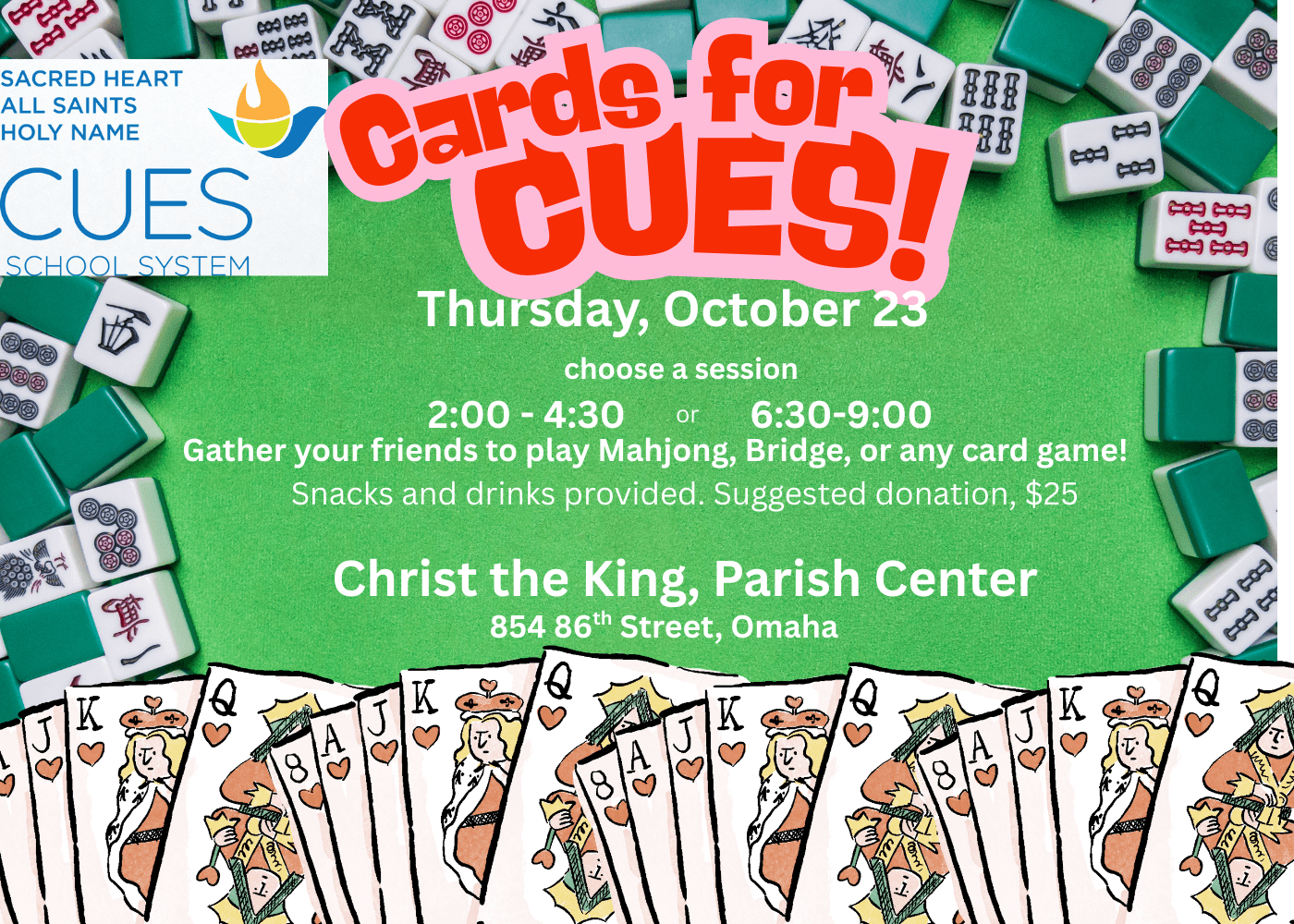 Mahjong & Cards for CUES!