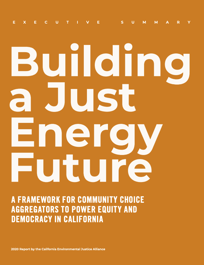 Building a Just Energy Future [Executive Summary]