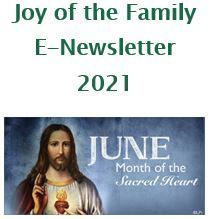 Joy of the Family e-Newsletter - June