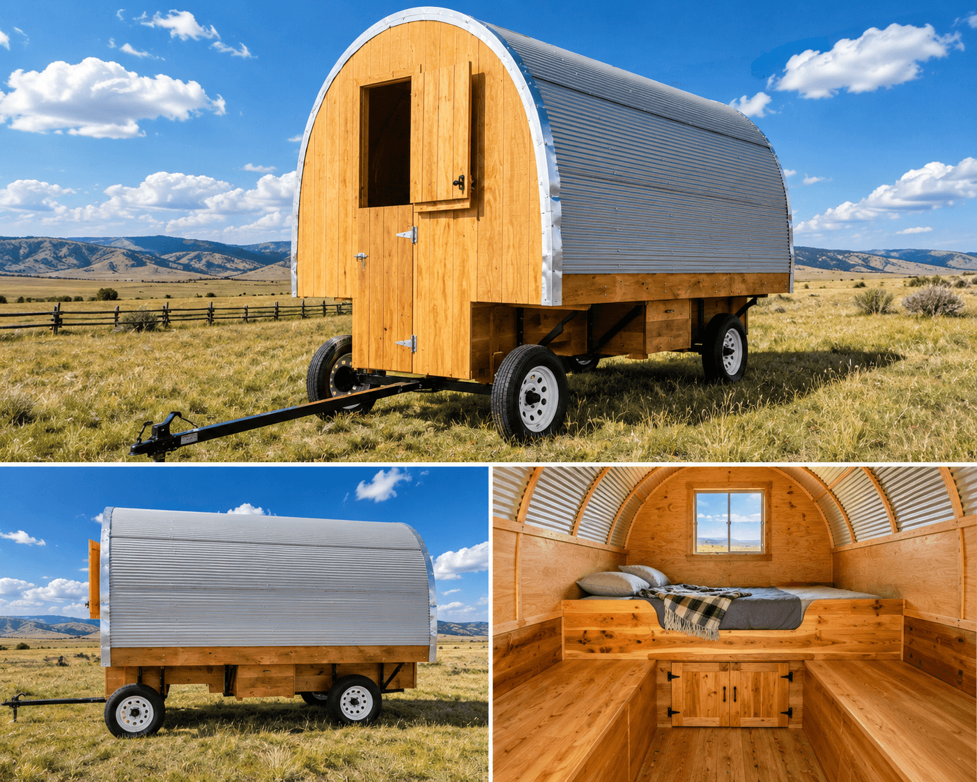 Pronghorns on the Prairie - Sheep Wagon Raffle