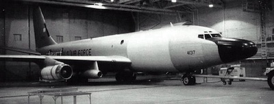 1969: USAF RC-135E "Rivet Amber" was lost over the Bering Sea.