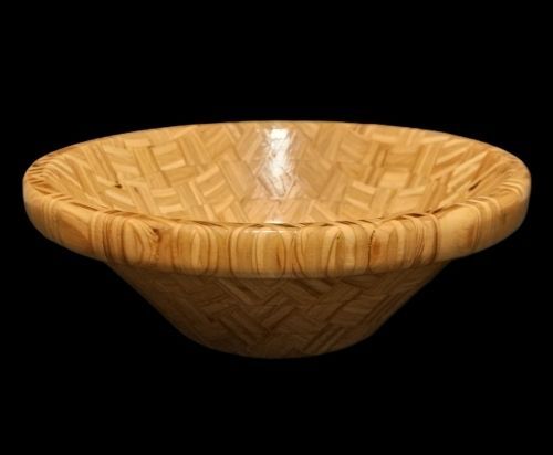 Basket Weave Pattern Bowl - Donald Edwin Westlund
