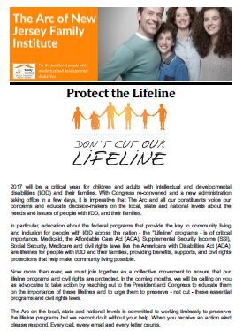 Overview of Protect the Lifeline Campaign - 1.13.2017