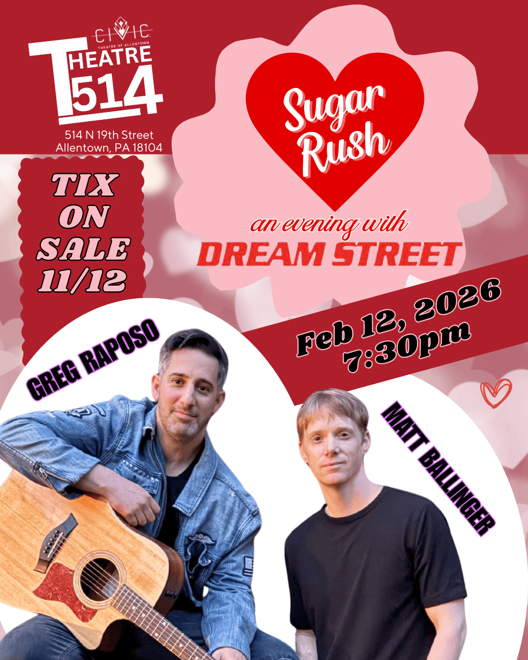 Sugar Rush: An Evening With Dreamstreet 