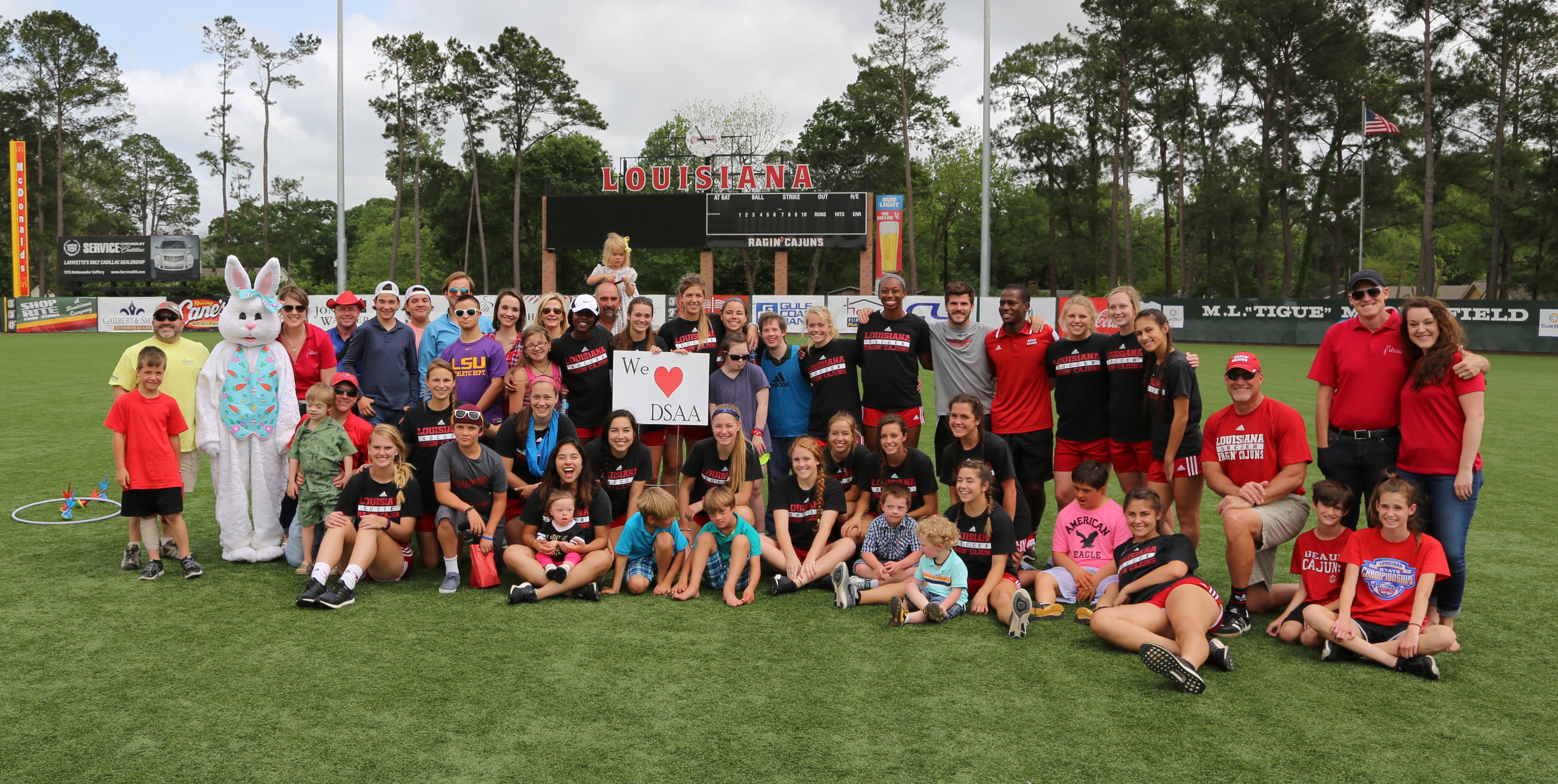 UL Ragin Cajuns Women's Soccar Team