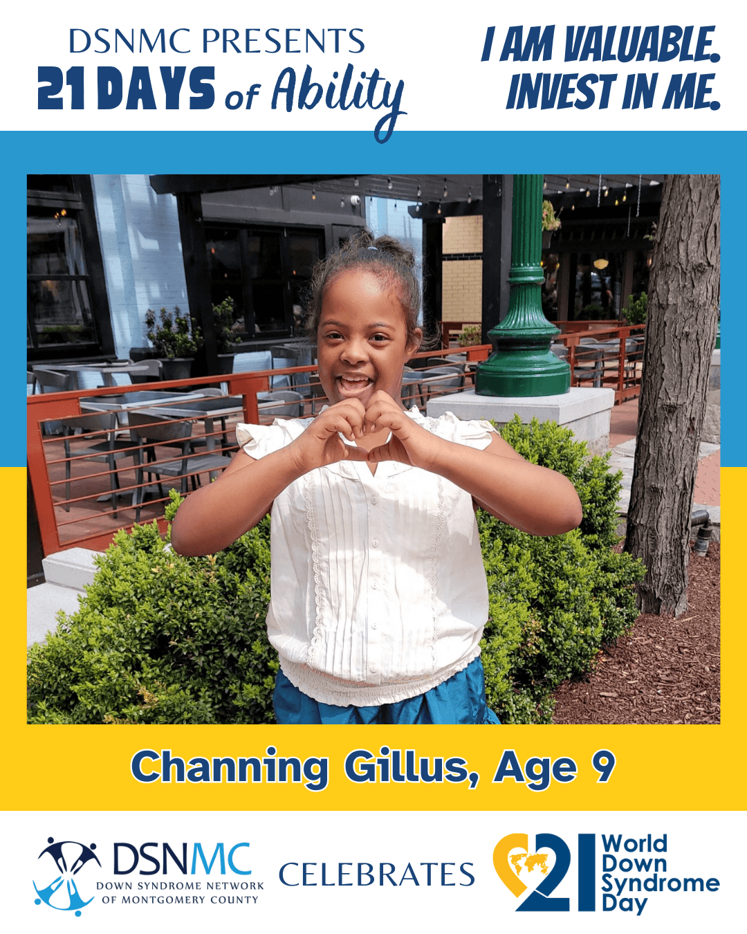 Day 16: Channing Gillus