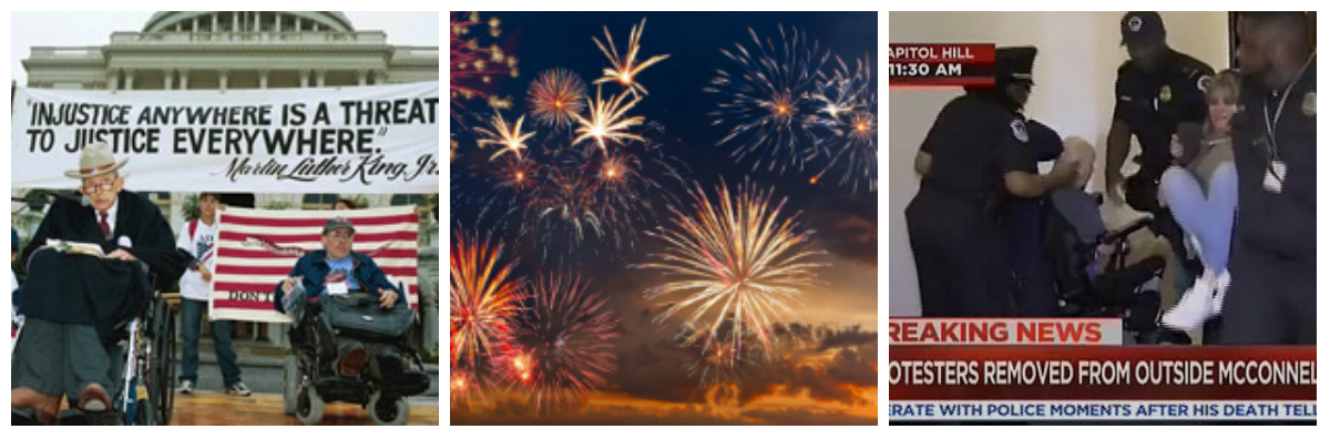 A Different Kind of Fireworks: People With Disabilities are Still Fighting for Their Independence