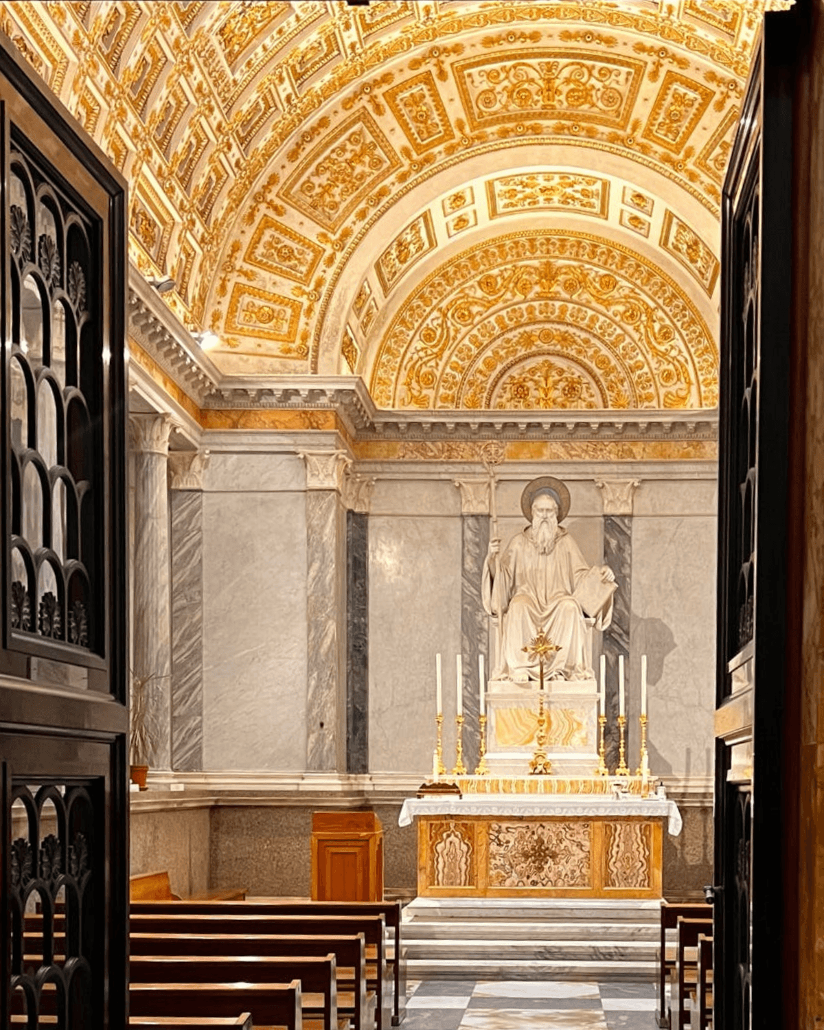 Chapel of St. Benedict - Basilica of St. Paul Outside the Walls