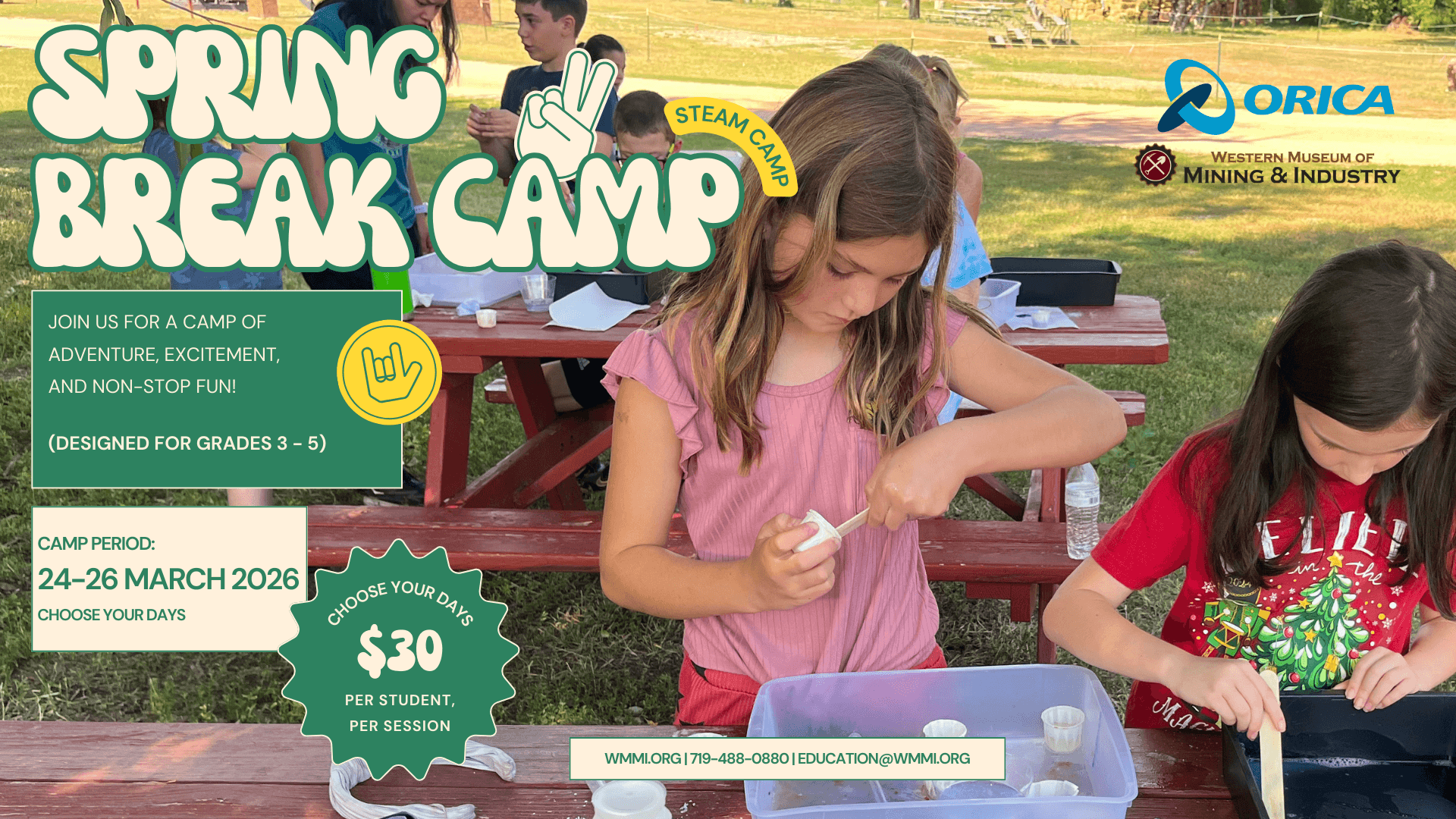 Spring Break STEAM Camp 