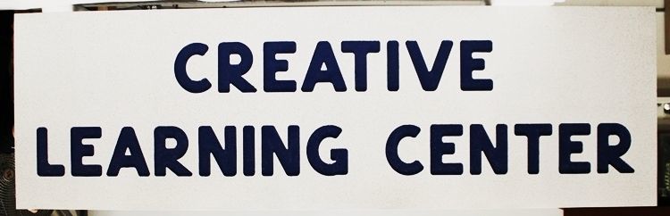 FA15853 - Engraved  Sign for the Creative Learning Center  