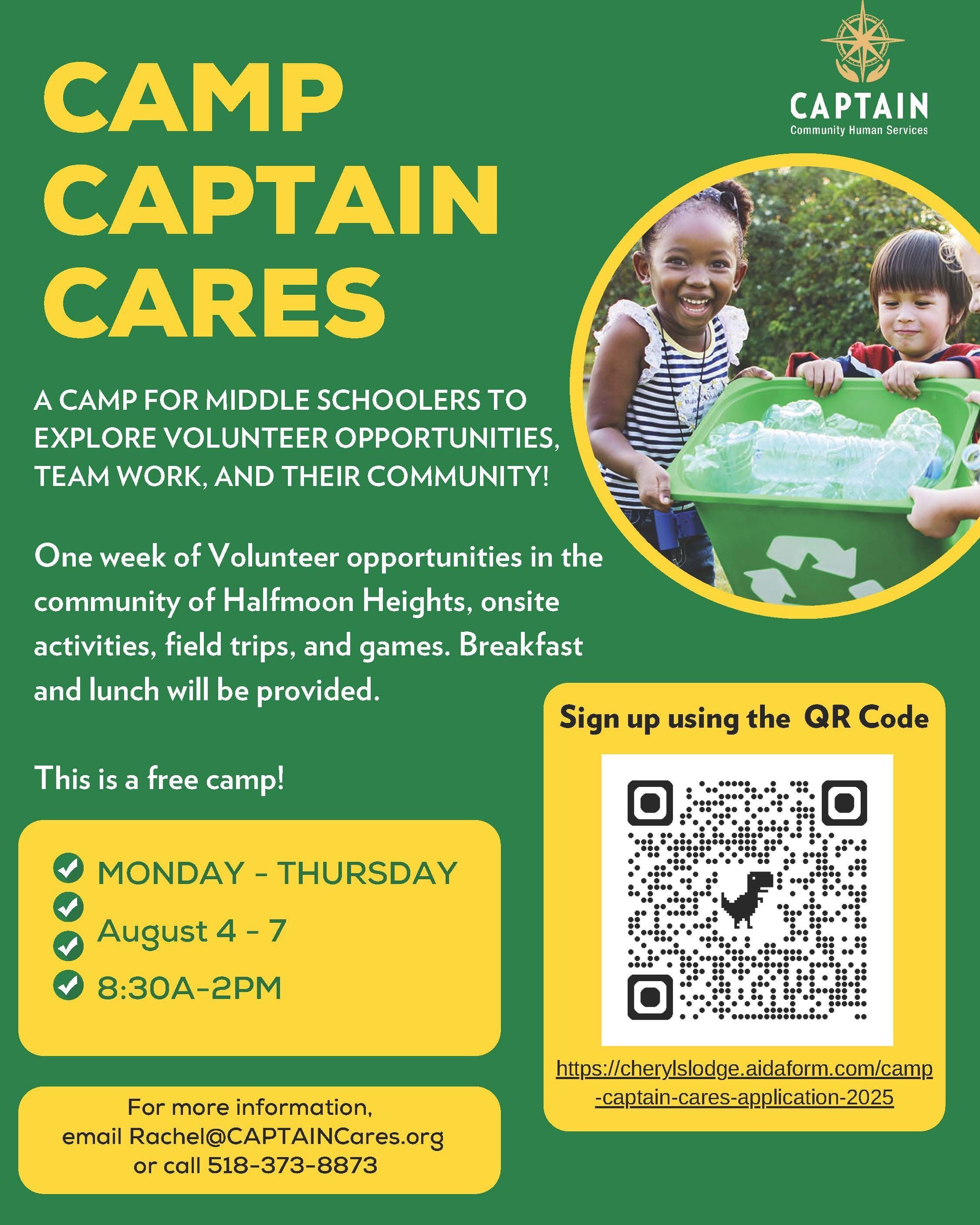 Camp CAPTAIN Cares