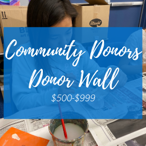 2021-2022 Donor Wall