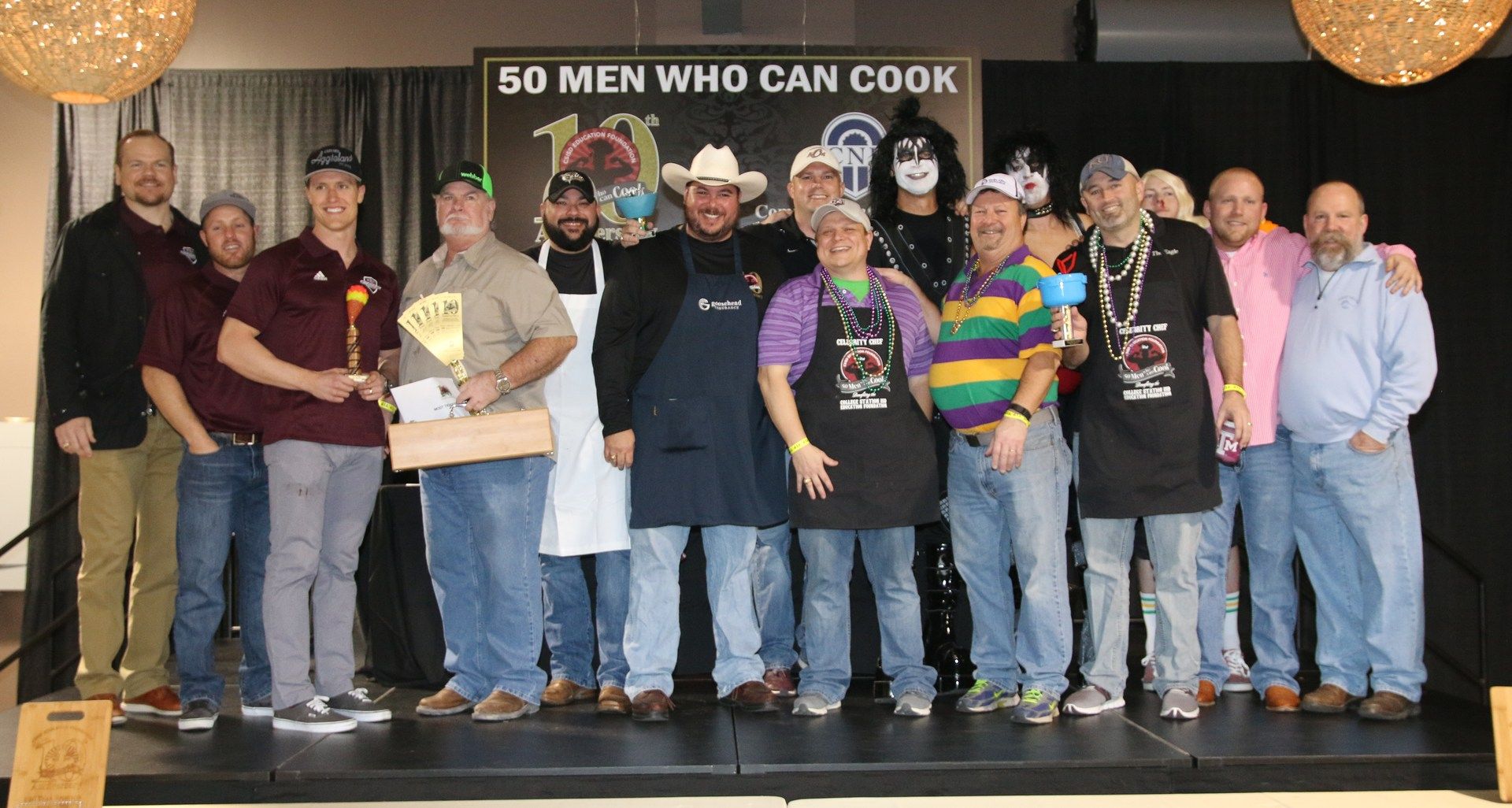 2017 50 Men Who Can Cook Winners (Click HERE for photos of the event)