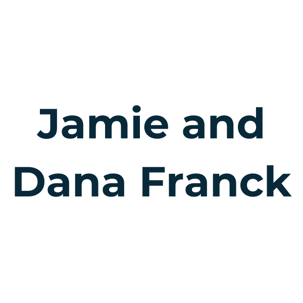 Jamie and Dana Franck