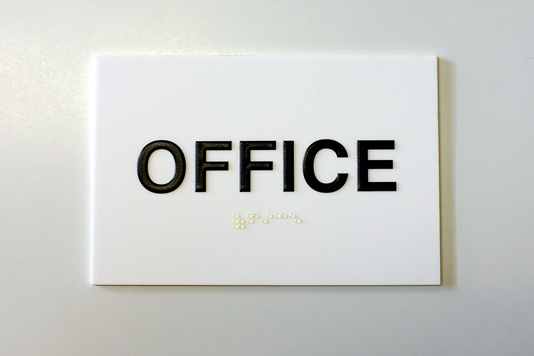 OFFICE SIGN