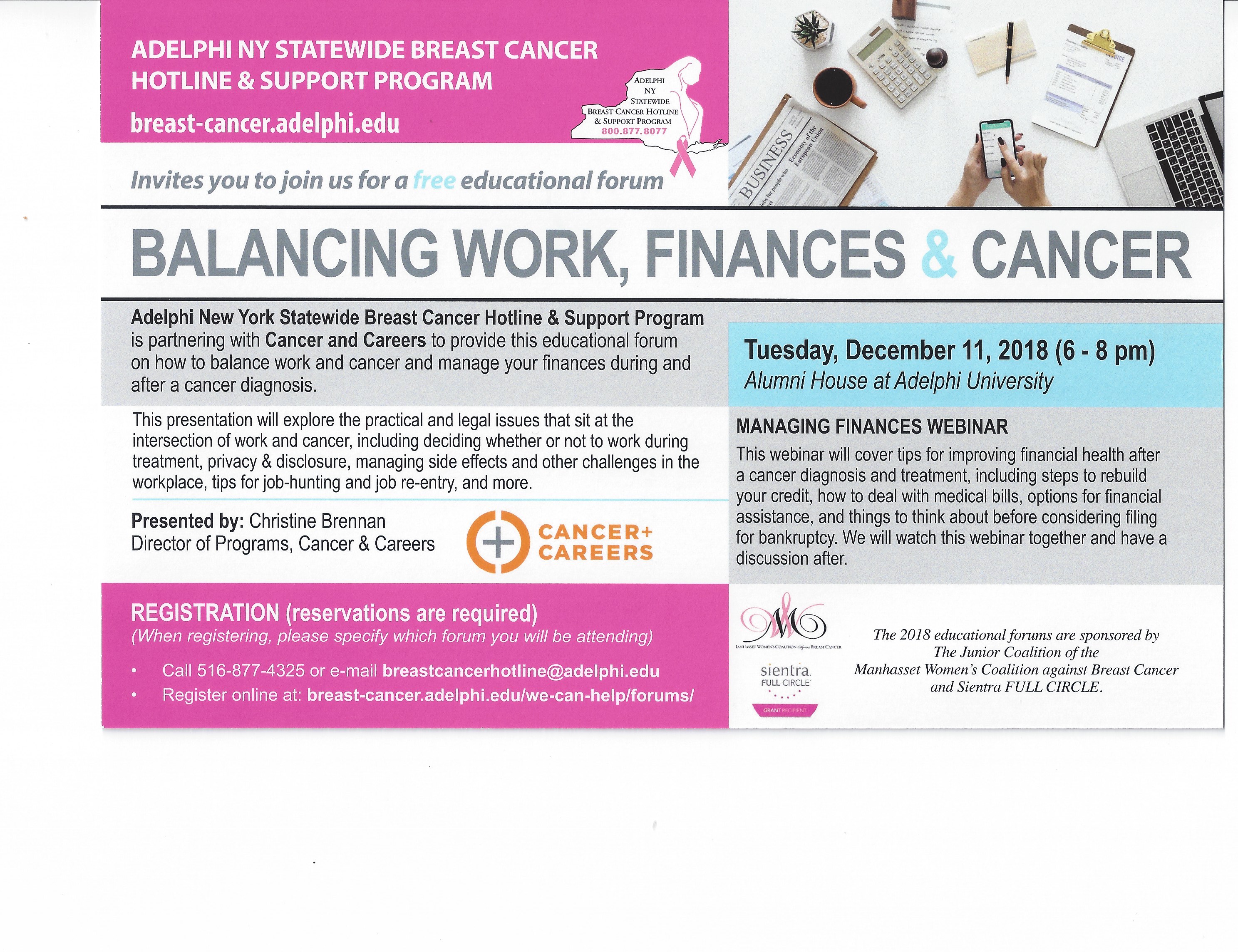 Balancing Work, Finances & Cancer