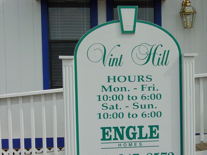 Vint Hill Community Sign