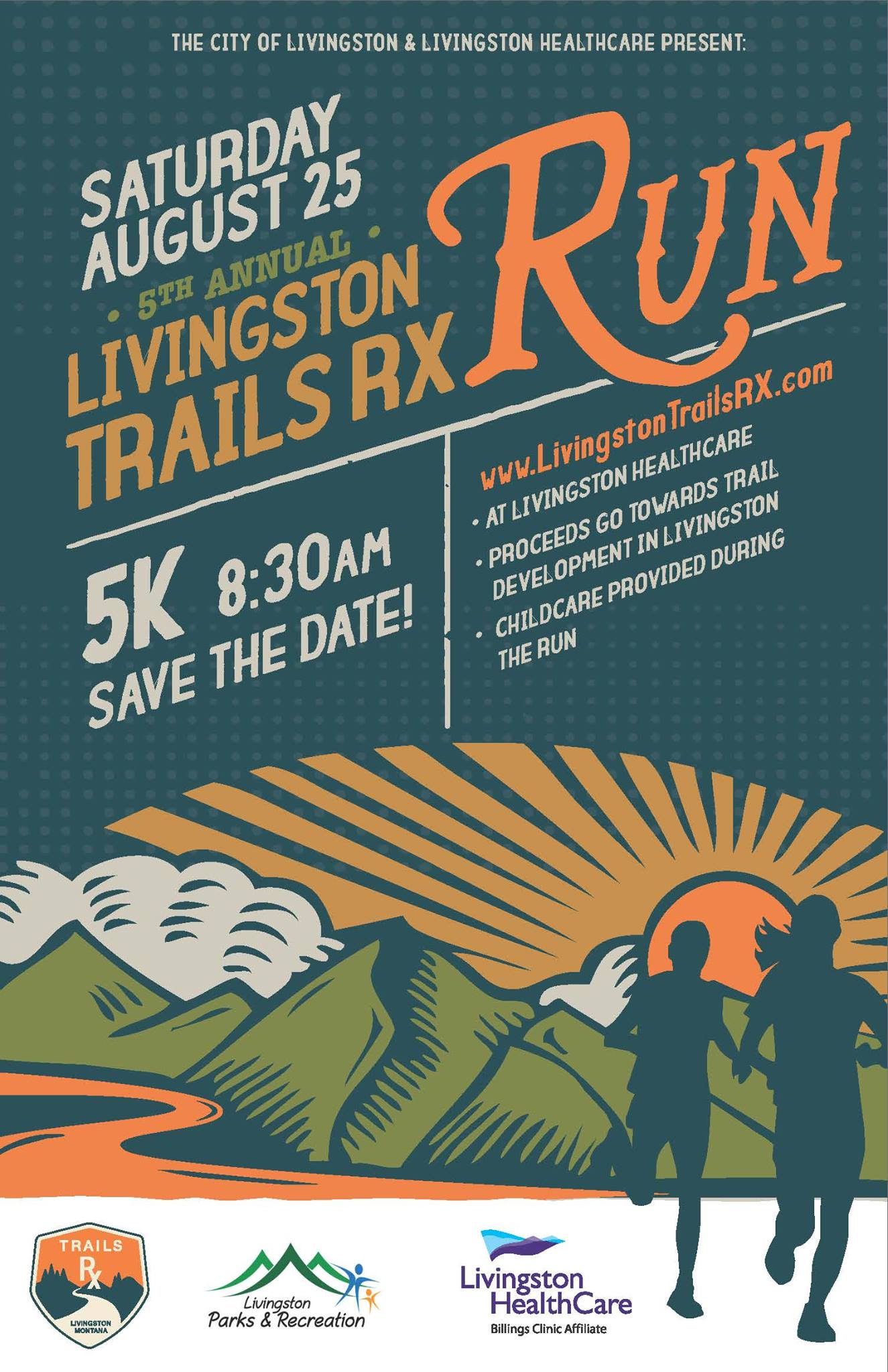 TrailsRx Run - Livingston Recreation Department and Livingston HealthCare