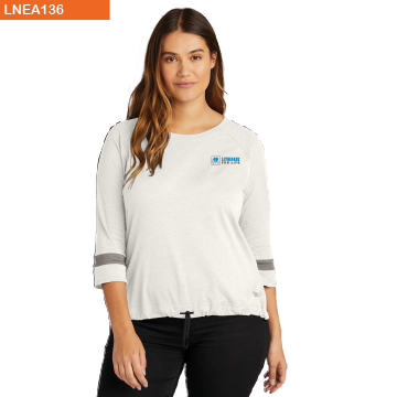 New Era ® Ladies Tri-Blend 3/4-Sleeve Tee