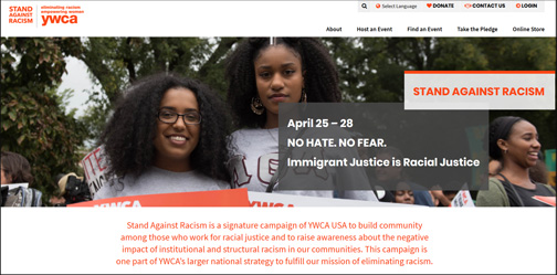 Take a Stand Against Racism April 24-28, 2019