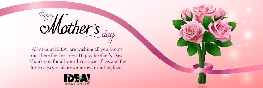 Pretty pink background with flowers for Mother's Day sentiment for all the "heroic" mothers out there.