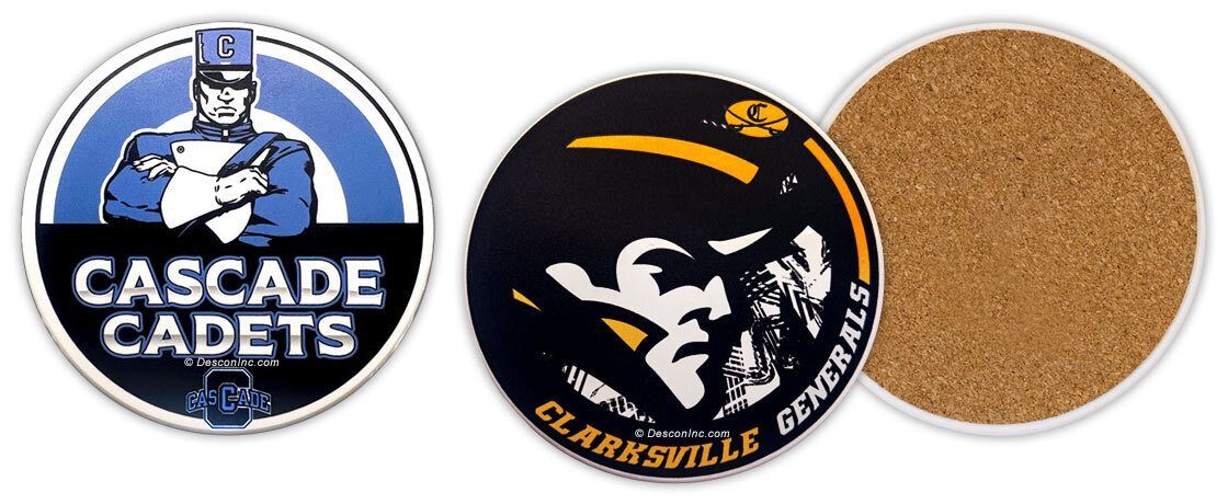 4.25" Ceramic Coasters