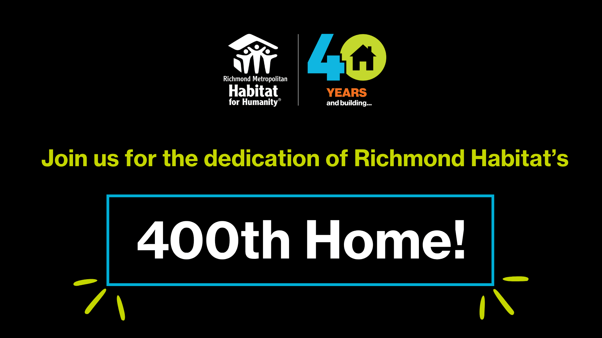 400th Habitat Home Dedication