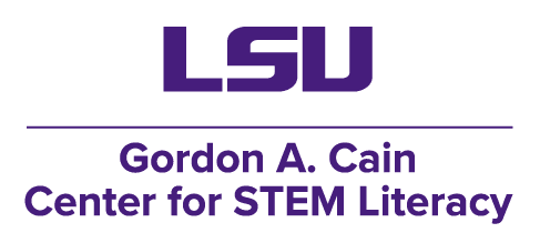 LSU Gordon A Cain logo.