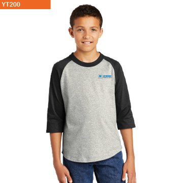 Sport-Tek® Youth Colorblock Raglan Jersey