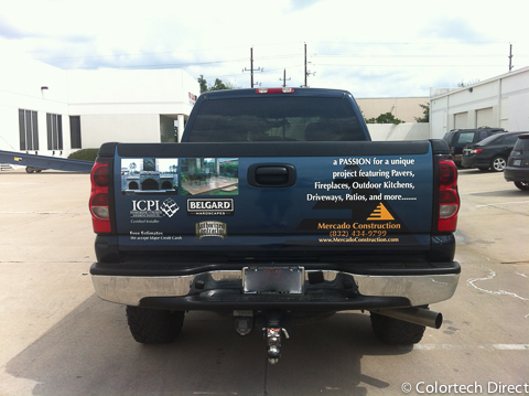 Houston and The Woodlands Tailgate Wraps|Truck Graphics|Tailgate Graphics