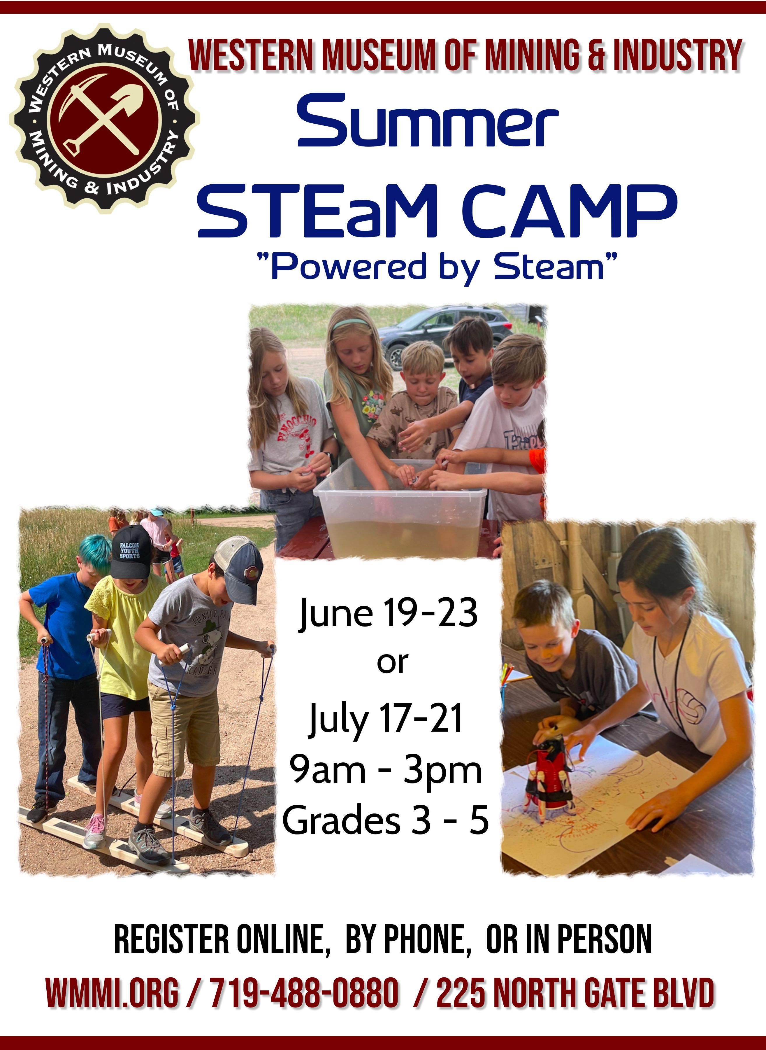 STEaM CAMP: Summer Camps