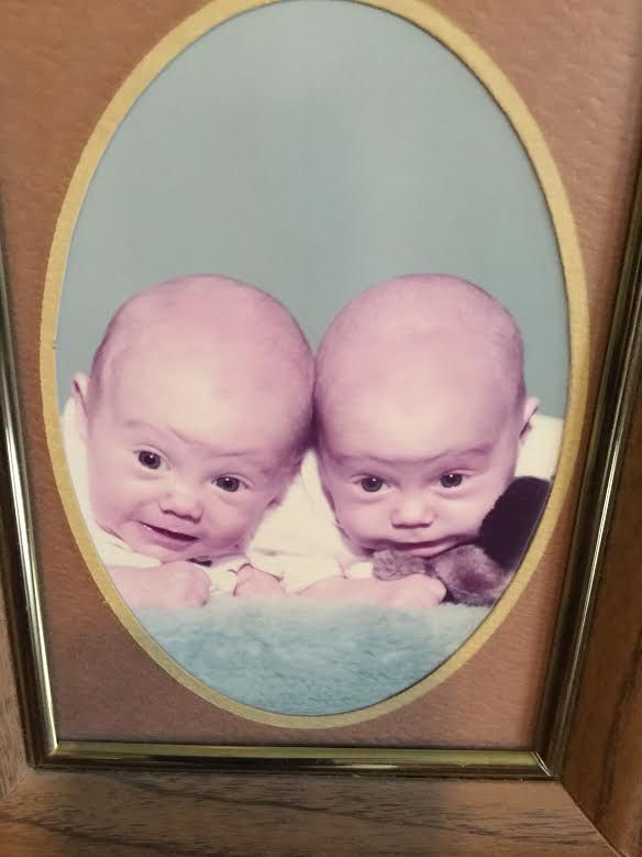 Twins - Courtney and Rebecca (deceased) Graves