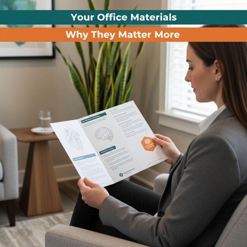Print Materials Every Medical Office Needs to Build Trust and Efficiency