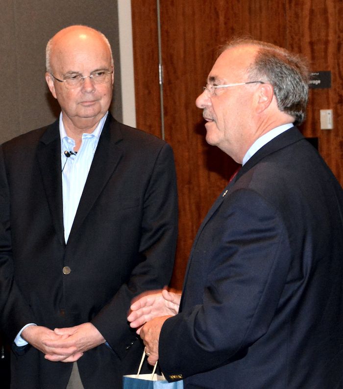 Gen Hayden and NCMF President Richard Schaeffer