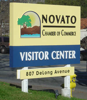 Novato Chamber Sign