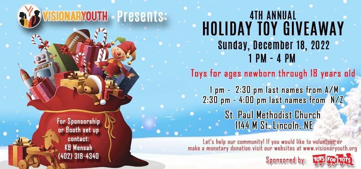 4th Annual Holiday Toy Giveaway
