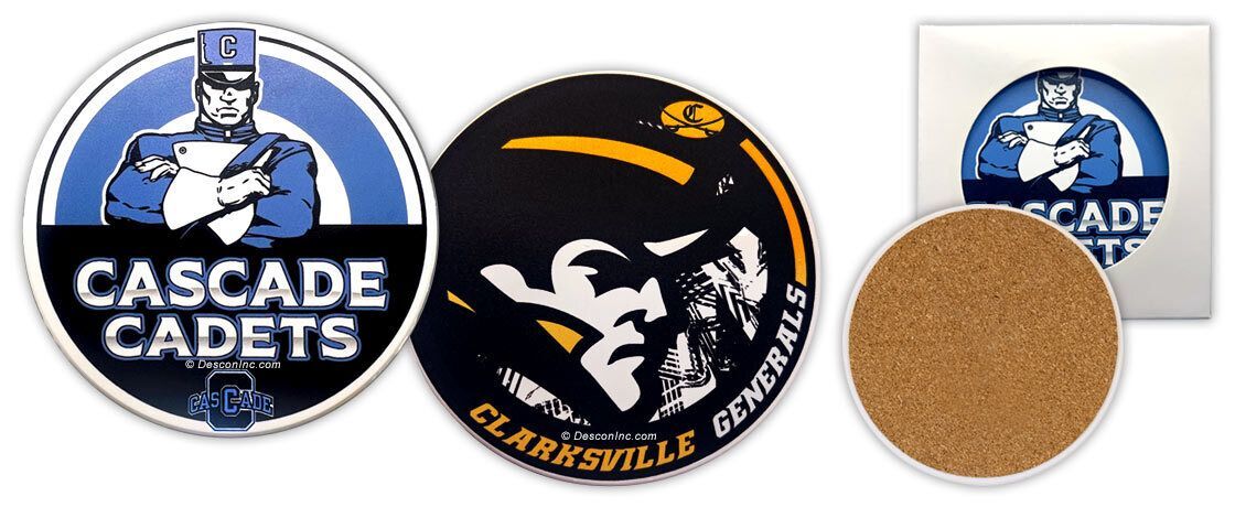 4.25" Ceramic Coasters