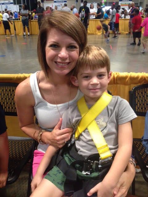 Photo of Elise and her son Hunter