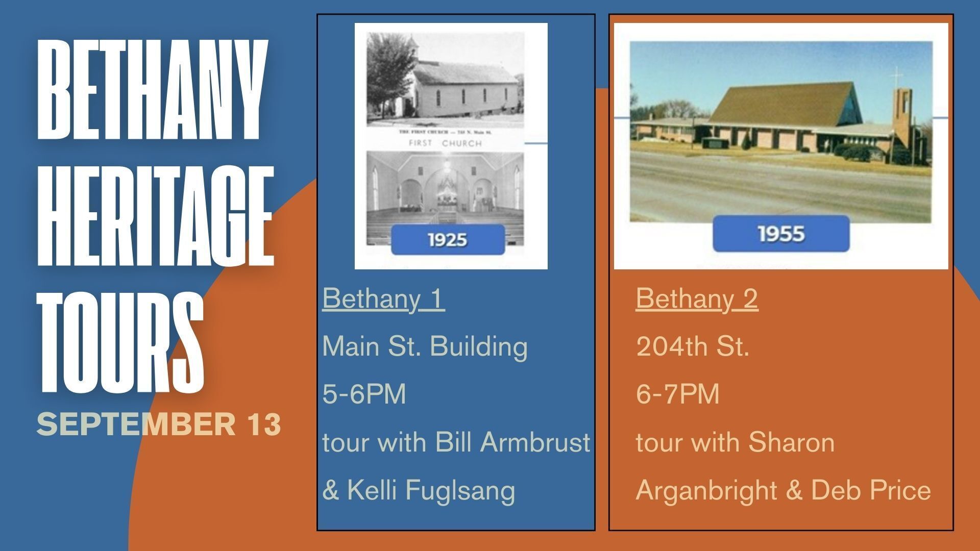 Bethany Heritage Tours