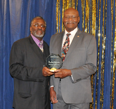 Pastor Silas Johnson and Leroy Jordan