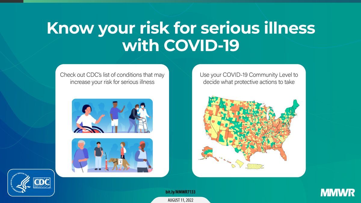 Know your risk for serious illness with COVID-19