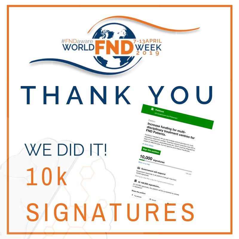 10k signatures for our Government Petition
