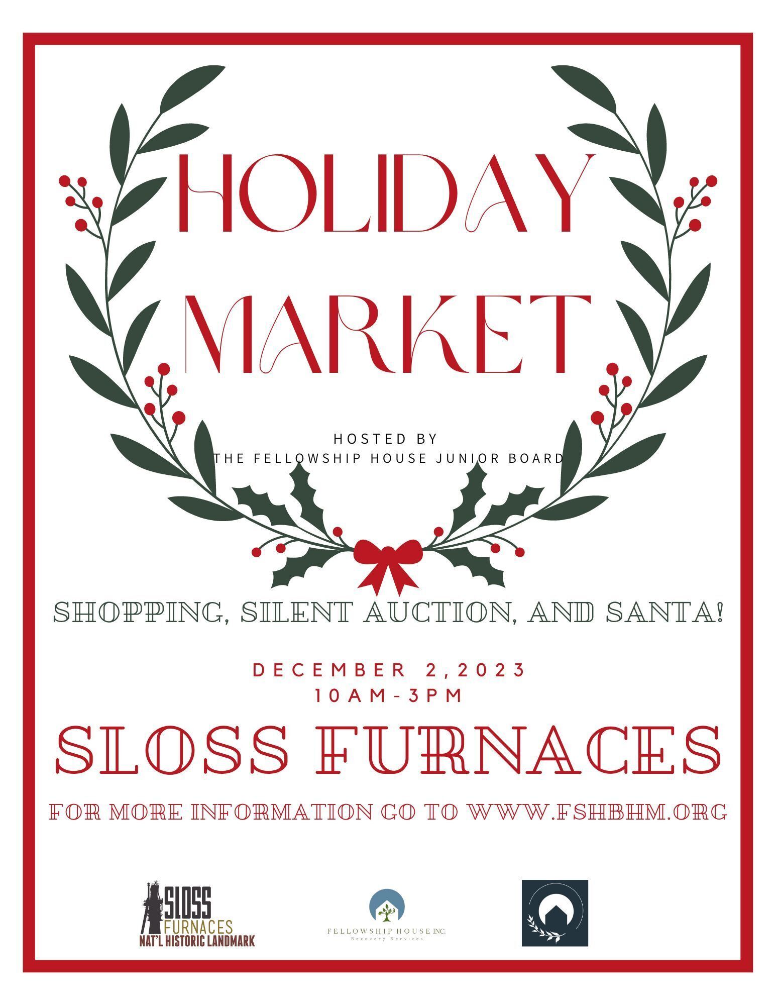 Join us for our Holiday Market!