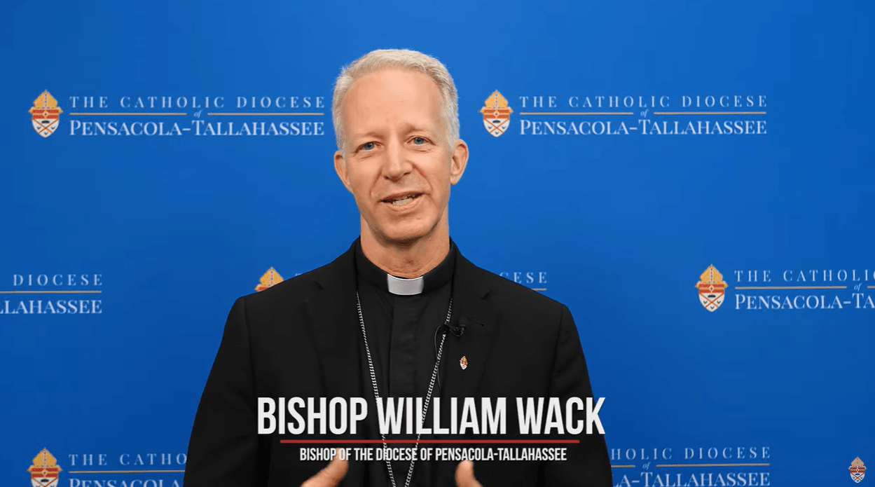 Bishop Wack - Diocese of Pensacola-Tallahassee