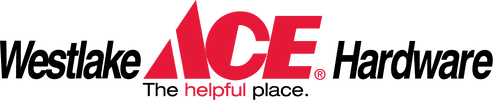 Westlake Ace Hardware logo, ACE is in red text