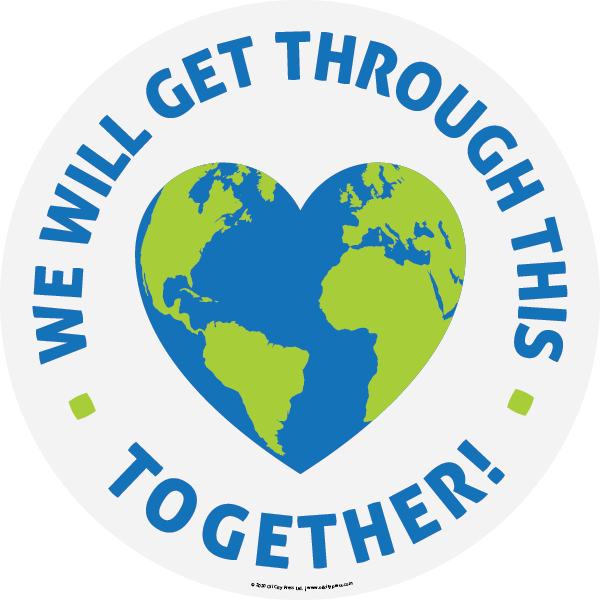 Window Cling - Get Through This Together-01