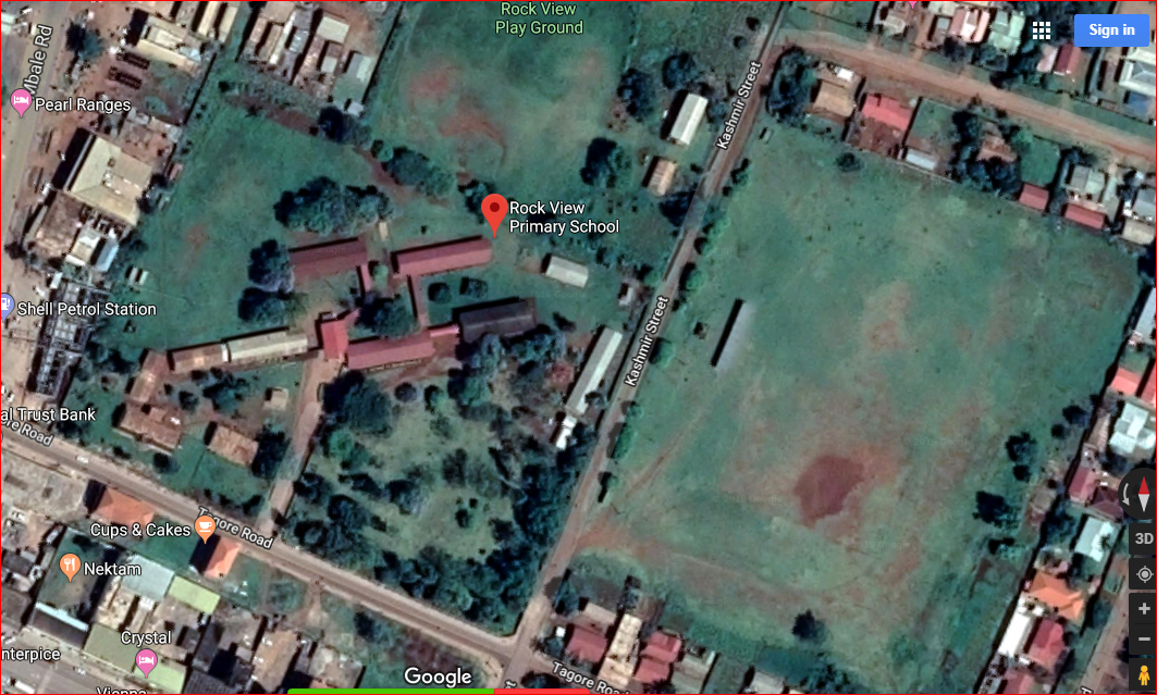 Satellite view of Rock View Primary School
