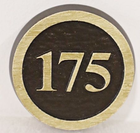 KA20839A - Carved Unit Number Sign
