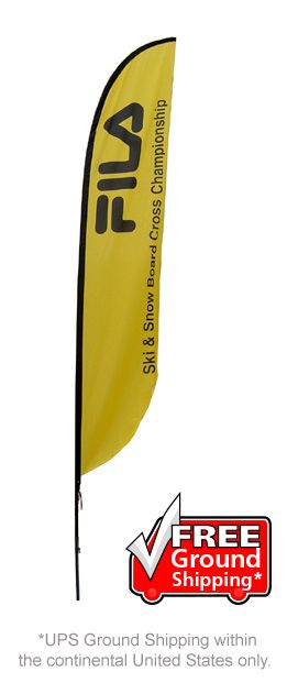Feather Banner Stand Medium Single Sided